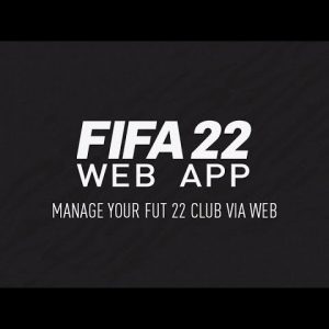 WEB APP FIFA 22 , CREANDO MI EQUIPO!