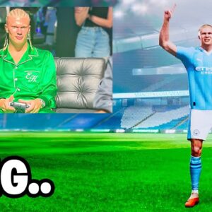 When Erling Haaland Plays As Himself In EA Sports FC 24...