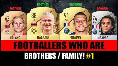 Footballers Who Are BROTHERS! 😱🔥 ft. Haaland, Mbappe, Lukaku… etc