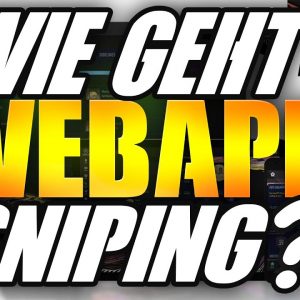 Wie geht WEBAPP Sniping? Fifa 22 Trading Tipps deutsch