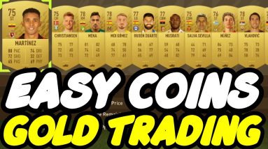 How To Make EASY Coins On Gold Card Trading - FIFA 22 Ultimate Team Best Trading Method