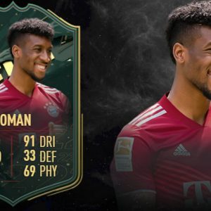KINGSLEY COMAN - WINTER WILDCARDS FIFA 22 PLAYER REVIEW I FIFA 22 ULTIMATE TEAM