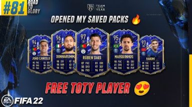 FIFA 22 • Road To Glory #81 • TOTY DEFENDERS ARE HERE • GET FREE TOTY PLAYER  • OPENED MY PACKS 😍